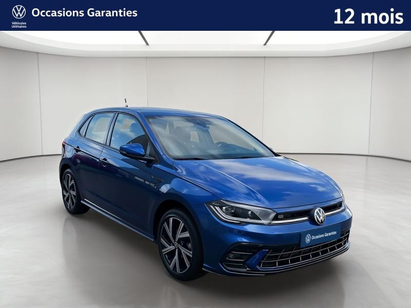 Used VOLKSWAGEN Polo 1.0 TSI 110 R-Line DSG7 / GPS / Feux Matrix LED / Clim Auto / Régulateur Adaptatif 2023 Bleu Récif métallisé € 21989 in Haguenau