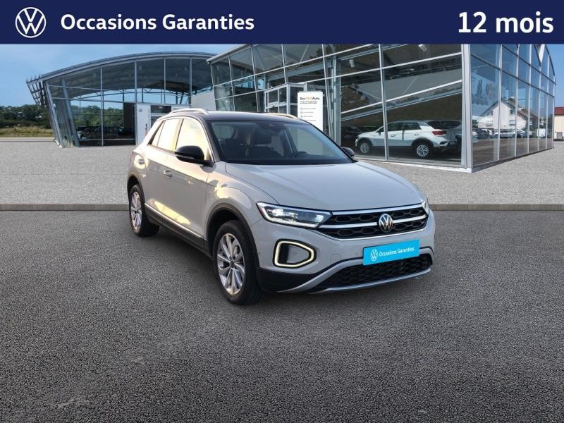 Used VOLKSWAGEN T-Roc 1.5 TSI EVO 150ch Style / GPS / Keyless / Feux LED / Sièges Chauffants / Régulateur Adaptatif 2023 Gris Ascot/Toit Noir € 25489 in Haguenau
