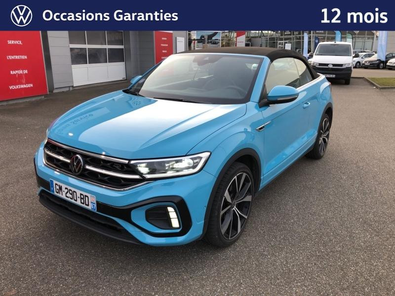Occasion VOLKSWAGEN T-Roc Cabriolet 1.5 TSI EVO 150ch R-Line DSG7 2023 Bleu 28990 € à Haguenau