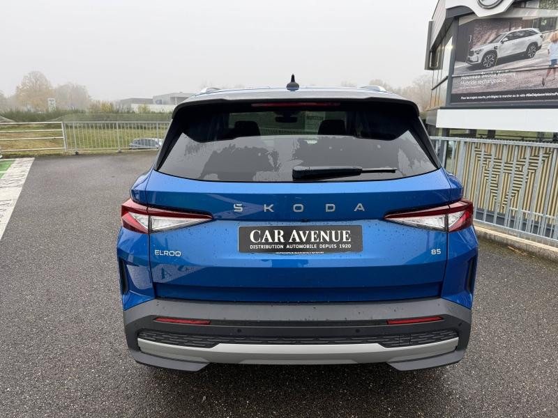 Occasion SKODA Elroq 286ch 85 Clever 2025 Bleu Racing métallisé 35979 € à Haguenau