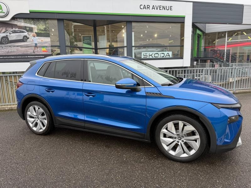 Occasion SKODA Elroq 286ch 85 Clever 2025 Bleu Racing métallisé 35979 € à Haguenau