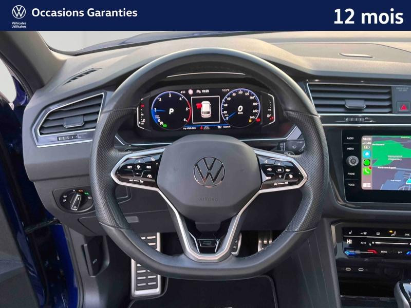 Used VOLKSWAGEN Tiguan 2.0 TDI 150 R-Line Exclusive DSG7 / Toit Panoramique / Cuir / GPS / Caméra 360 / Hayon Electr 2022 Bleu Lapiz métallisée € 34989 in Haguenau