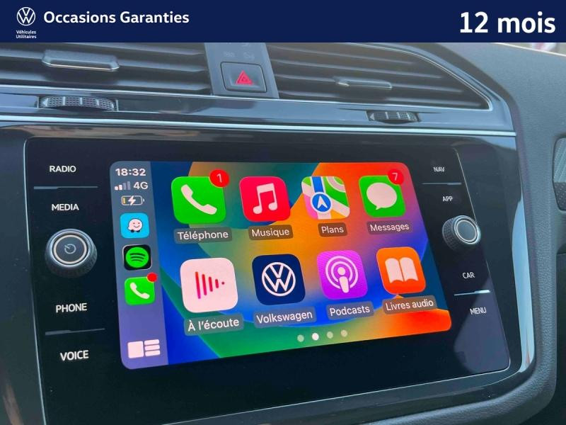 Used VOLKSWAGEN Tiguan 2.0 TDI 150 R-Line Exclusive DSG7 / Toit Panoramique / Cuir / GPS / Caméra 360 / Hayon Electr 2022 Bleu Lapiz métallisée € 34989 in Haguenau