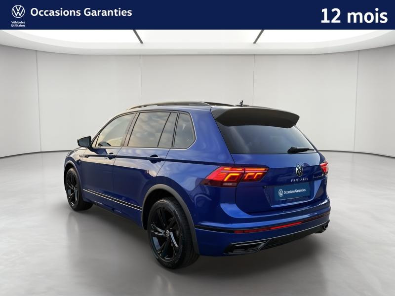 Used VOLKSWAGEN Tiguan 2.0 TDI 150 R-Line Exclusive DSG7 / Toit Panoramique / Cuir / GPS / Caméra 360 / Hayon Electr 2022 Bleu Lapiz métallisée € 34989 in Haguenau