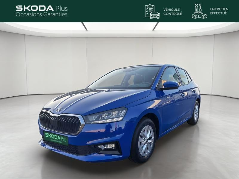 Occasion SKODA Fabia 1.0 TSI 95 ch Ambition / FULL LINK / CAMERA / REGULATEUR / 2023 Bleu 15489 € à Haguenau