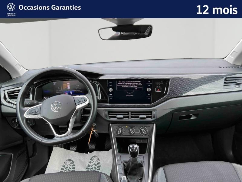 Occasion VOLKSWAGEN Polo 1.0 TSI 95 Life Plus / GPS / Aide au Stationnement / Feux LED / Régulateur 2022 Gris Cendré métallisé 16989 € à Haguenau