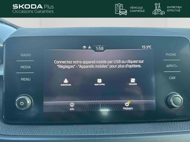 Occasion SKODA Fabia 1.0 TSI 95 ch Ambition / FULL LINK / CAMERA / REGULATEUR / 2023 Bleu 15489 € à Haguenau