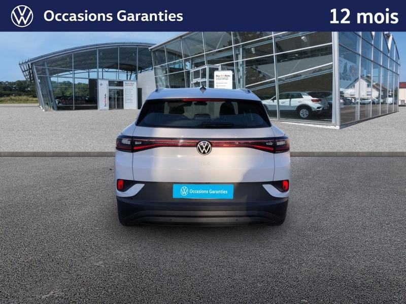 Occasion VOLKSWAGEN ID.4 174 ch Pro 77 kWh Life Plus / GPS / ACC / CAMERA / SIEGES CHAUFFANTS / APP CONNECT 2023 Blanc Glacier Métallisée 23489 € à Haguenau