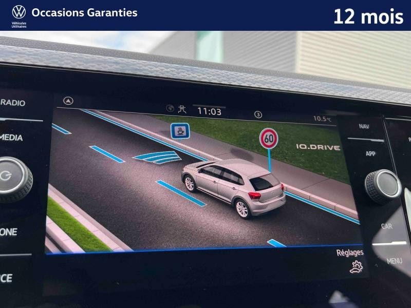 Occasion VOLKSWAGEN Polo 1.0 TSI 95 Life Plus / GPS / Aide au Stationnement / Feux LED / Régulateur 2022 Gris Cendré métallisé 16989 € à Haguenau