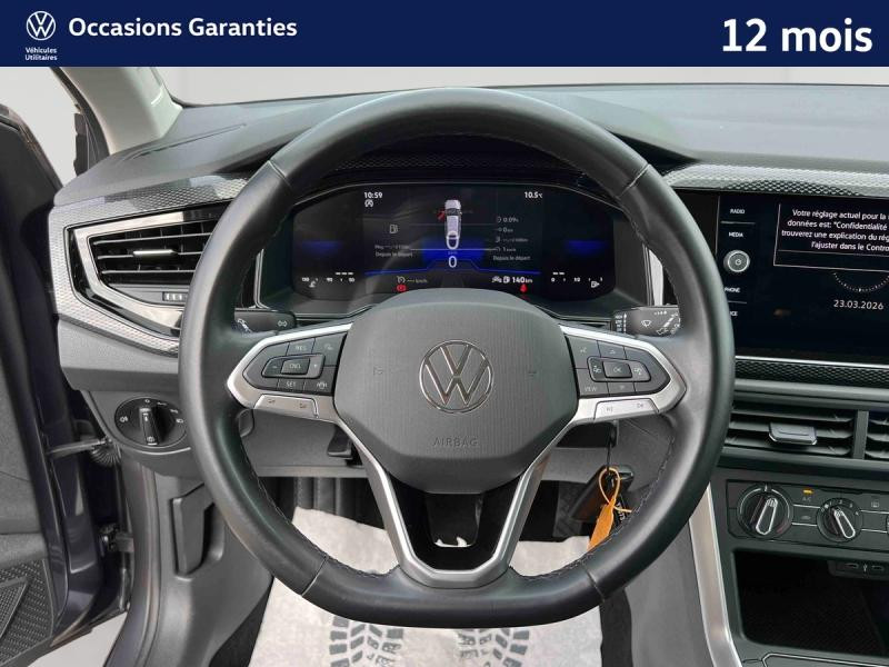 Occasion VOLKSWAGEN Polo 1.0 TSI 95 Life Plus / GPS / Aide au Stationnement / Feux LED / Régulateur 2022 Gris Cendré métallisé 16989 € à Haguenau