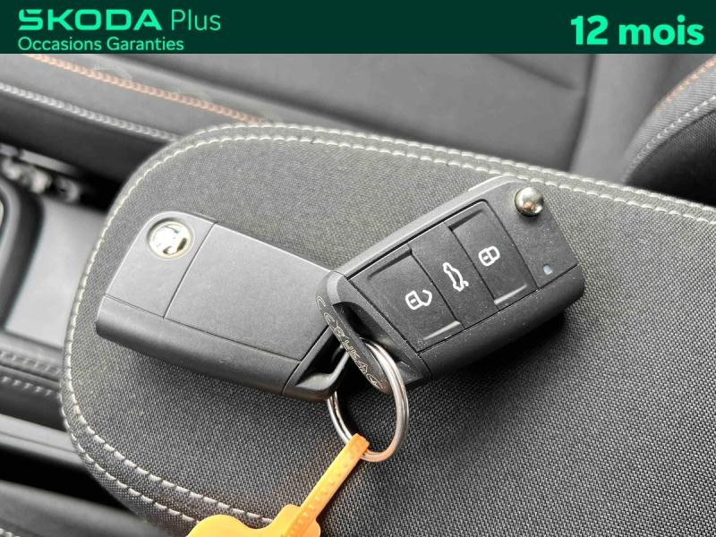 Occasion SKODA Kamiq 1.0 TSI Evo 110 Ambition / Smartlink / Feux LED / Aide au stationnement / Régulateur 2023 Bleu 17989 € à Haguenau