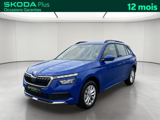Occasion SKODA Kamiq 1.0 TSI Evo 110 Ambition / Smartlink / Feux LED / Aide au stationnement / Régulateur 2023 Bleu 17 989 € à Haguenau