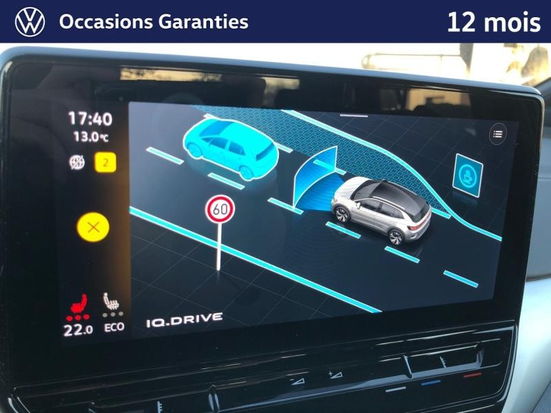 Occasion VOLKSWAGEN ID.4 174Cch Pro 77 kWh Life Plus / ACC / GPS / CAMERA / SIEGES CHAUFFANTS / APP CAR PLAY 2022 Bleu Crépuscule Métallisée 27489 € à Haguenau