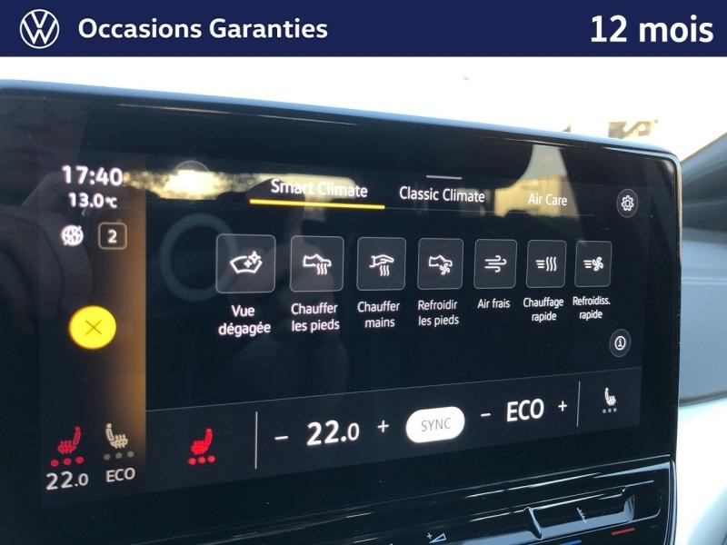Occasion VOLKSWAGEN ID.4 174Cch Pro 77 kWh Life Plus / ACC / GPS / CAMERA / SIEGES CHAUFFANTS / APP CAR PLAY 2022 Bleu Crépuscule Métallisée 27489 € à Haguenau
