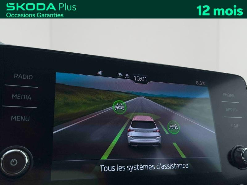 Occasion SKODA Kamiq 1.0 TSI Evo 110 Ambition / Smartlink / Feux LED / Aide au stationnement / Régulateur 2023 Bleu 17989 € à Haguenau