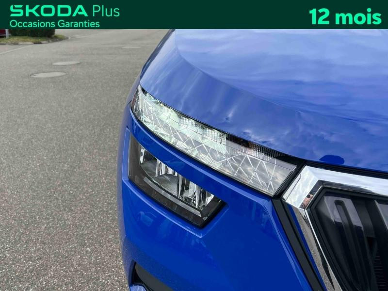 Occasion SKODA Kamiq 1.0 TSI Evo 110 Ambition / Smartlink / Feux LED / Aide au stationnement / Régulateur 2023 Bleu 17989 € à Haguenau
