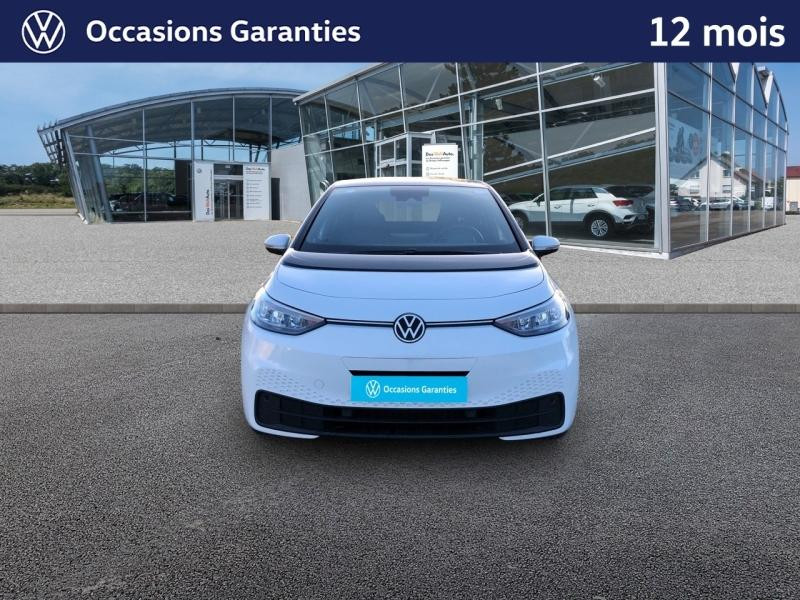 Occasion VOLKSWAGEN ID.3 204 ch Pro S 77 kWh Active / GPS / ACC / CAMERA / SIEGES ET VOLANT CHAUFFANTS / APP CONNECT 2023 Blanc Glacier Métal/Toit/Hayon Noir 21989 € à Haguenau