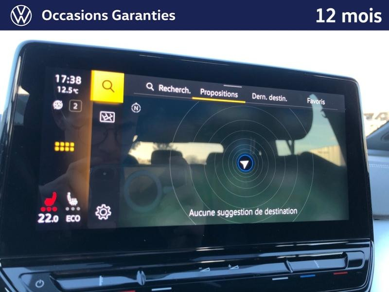 Occasion VOLKSWAGEN ID.4 174Cch Pro 77 kWh Life Plus / ACC / GPS / CAMERA / SIEGES CHAUFFANTS / APP CAR PLAY 2022 Bleu Crépuscule Métallisée 27489 € à Haguenau