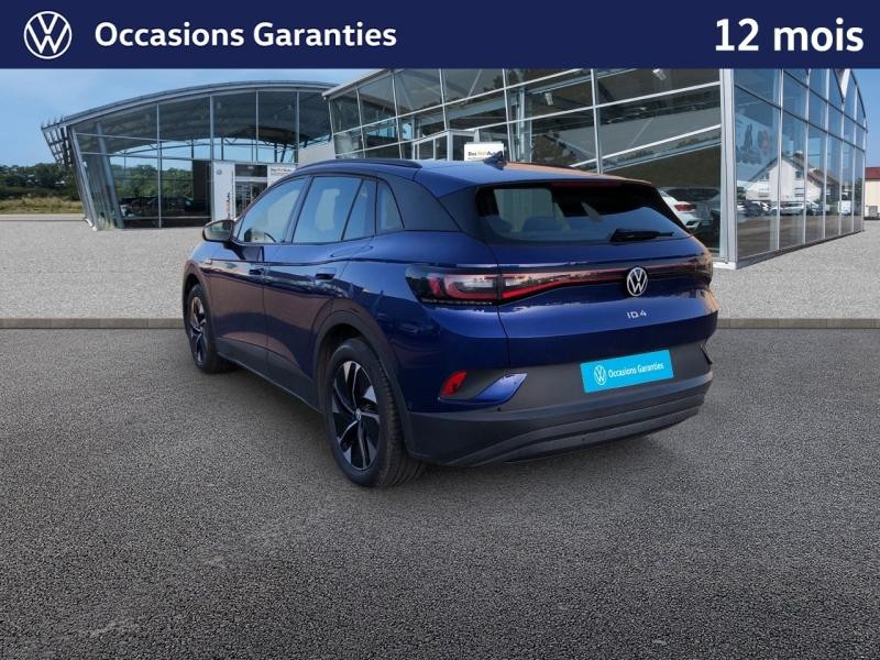 Occasion VOLKSWAGEN ID.4 174Cch Pro 77 kWh Life Plus / ACC / GPS / CAMERA / SIEGES CHAUFFANTS / APP CAR PLAY 2022 Bleu Crépuscule Métallisée 27489 € à Haguenau