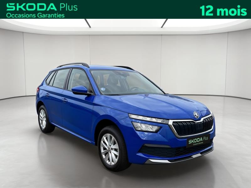 Occasion SKODA Kamiq 1.0 TSI Evo 110 Ambition / Smartlink / Feux LED / Aide au stationnement / Régulateur 2023 Bleu 17989 € à Haguenau