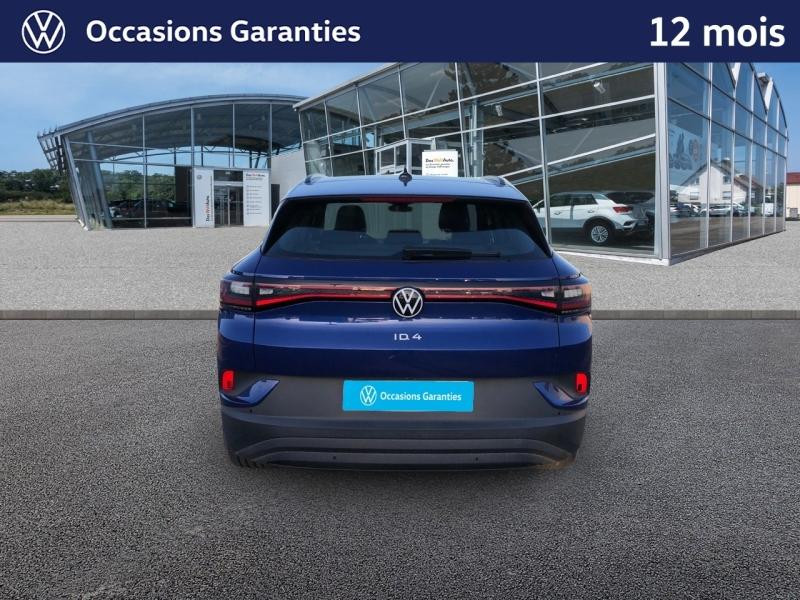Occasion VOLKSWAGEN ID.4 174Cch Pro 77 kWh Life Plus / ACC / GPS / CAMERA / SIEGES CHAUFFANTS / APP CAR PLAY 2022 Bleu Crépuscule Métallisée 27489 € à Haguenau