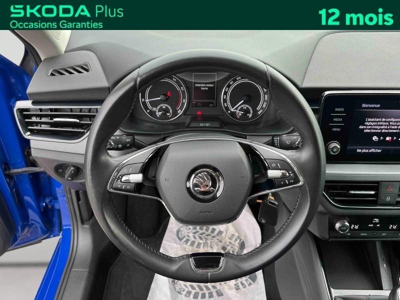 Occasion SKODA Kamiq 1.0 TSI Evo 110 Ambition / Smartlink / Feux LED / Aide au stationnement / Régulateur 2023 Bleu 17989 € à Haguenau