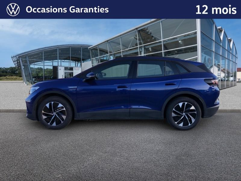 Occasion VOLKSWAGEN ID.4 174Cch Pro 77 kWh Life Plus / ACC / GPS / CAMERA / SIEGES CHAUFFANTS / APP CAR PLAY 2022 Bleu Crépuscule Métallisée 27489 € à Haguenau