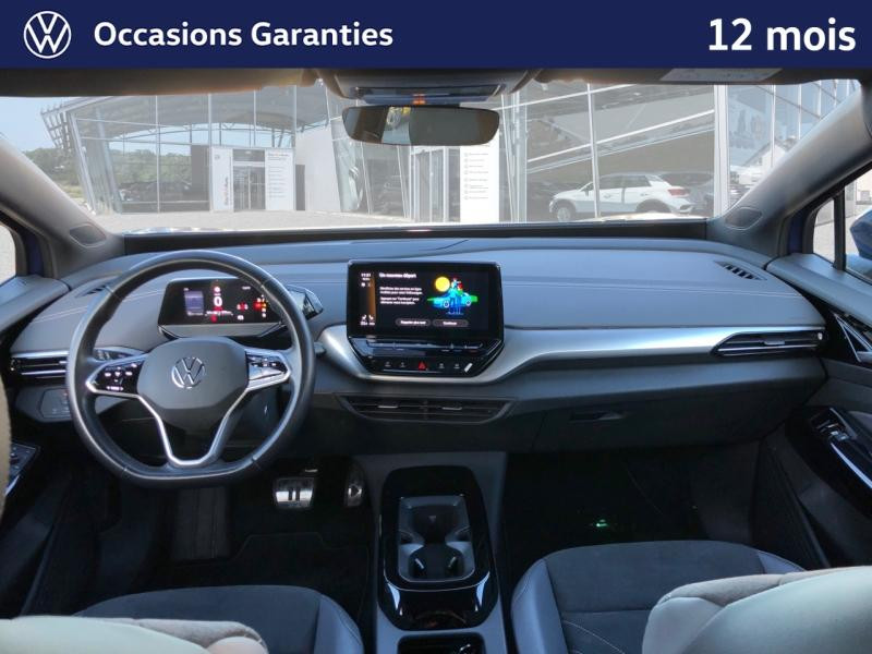 Occasion VOLKSWAGEN ID.4 174Cch Pro 77 kWh Life Plus / ACC / GPS / CAMERA / SIEGES CHAUFFANTS / APP CAR PLAY 2022 Bleu Crépuscule Métallisée 27489 € à Haguenau