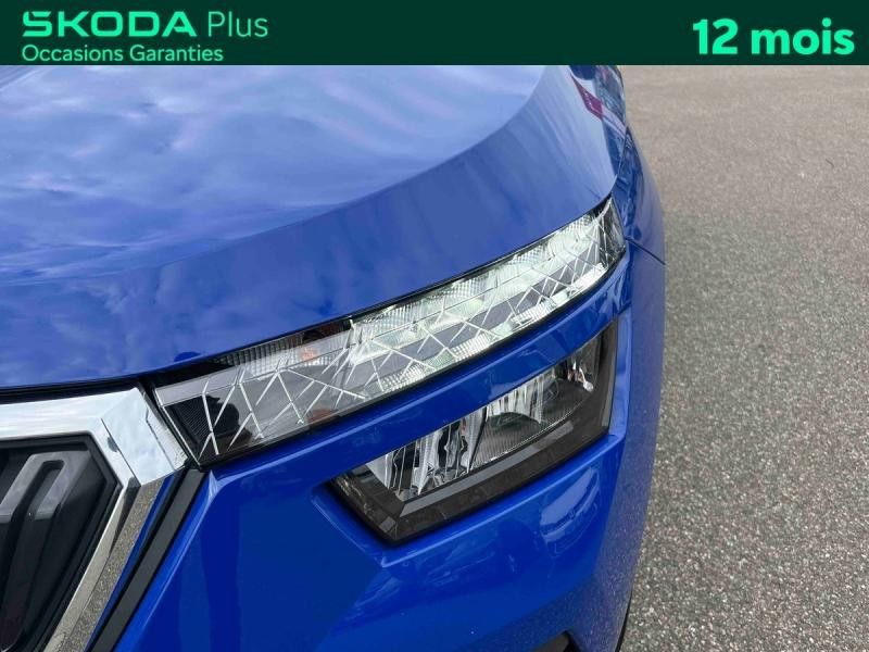 Occasion SKODA Kamiq 1.0 TSI Evo 110 Ambition / Smartlink / Feux LED / Aide au stationnement / Régulateur 2023 Bleu 17989 € à Haguenau