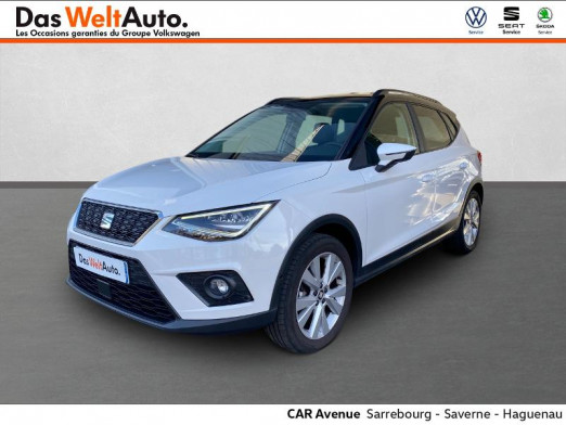 Occasion SEAT Arona 1.0 EcoTSI 95ch Start/Stop Urban Euro6d-T 2019 Blanc Candy/Toit Noir Minuit 15 989 € à Saverne