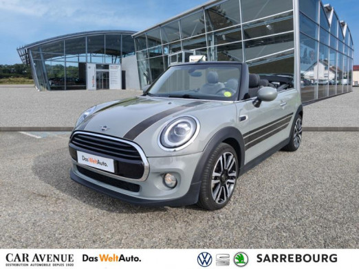 Occasion MINI Cabrio Cooper D 116ch Heddon Street / GPS / CAMERA / SIEGES CHAUFFANTS / FEUX LED 2019 Emerald Grey 22 989 € à Saverne