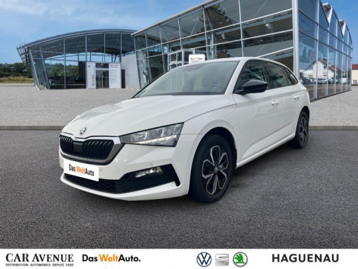 Occasion SKODA Scala 1.5 TSI 150 Ambition / Aide au Stationnement / Kessy Full / Pack Look / Régulateur 2019 Blanc Cristal 19 989 € à Saverne