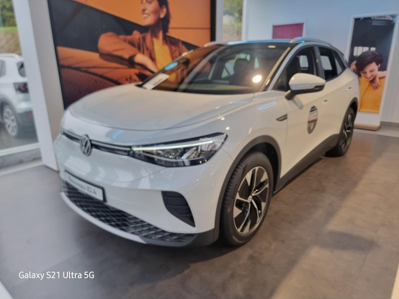 Used VOLKSWAGEN ID.4 174ch Pro 77 kWh 2023 Blanc Glacier Métallisée / Toit Noir € 32989 in Saverne