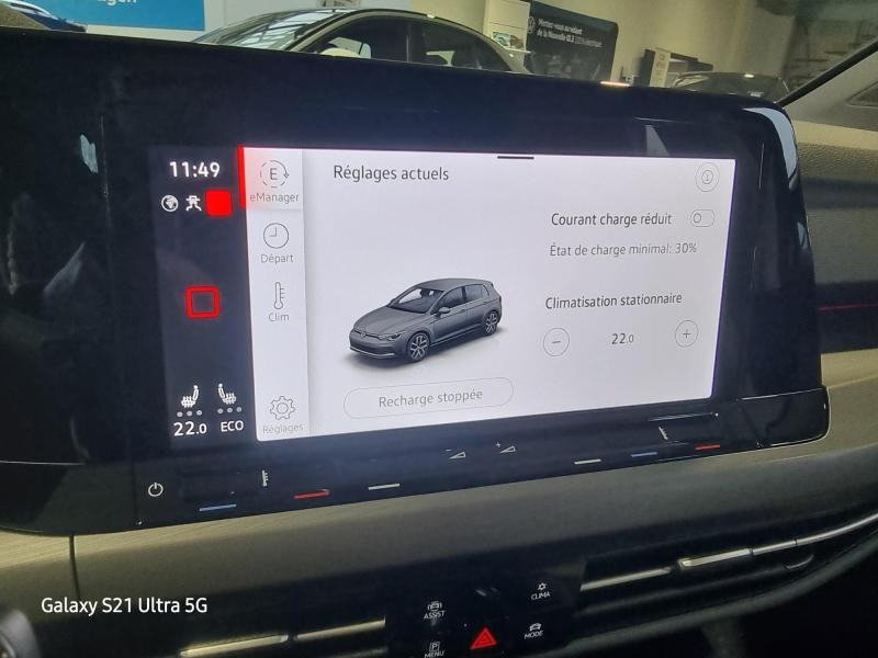 Occasion VOLKSWAGEN Golf 1.4 eHybrid OPF 204 ch Style DSG6 2023 Gris Dauphin métallisée 27990 € à Saverne