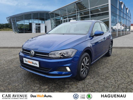 Occasion VOLKSWAGEN Polo 1.0 TSI 95 Active / ACTIVE INFO DISPLAY / CAMERA / APP CONNECT / KEYLESS 2021 Bleu Récif 17 489 € à Sarrebourg