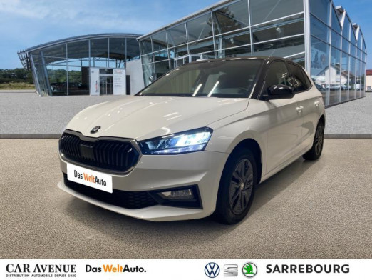 Occasion SKODA Fabia 1.0 TSI 95 Ambition / GPS / Feux LED / Démarrage Sans Clé / Régulateur / Réservoir 50L 2021 Blanc Cristal spéciale (Color Concept) 17 489 € à Sarrebourg