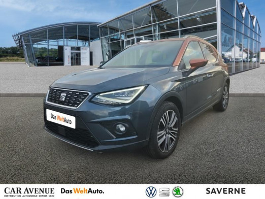 Occasion SEAT Arona 1.0 EcoTSI 115 Xcellence / Digital Cockpit / GPS / Caméra / Keyless / Feux LED / Jantes 17 Xc 2020 Gris Magnétique/Toit Orange Eclipse 18 989 € à Sarrebourg