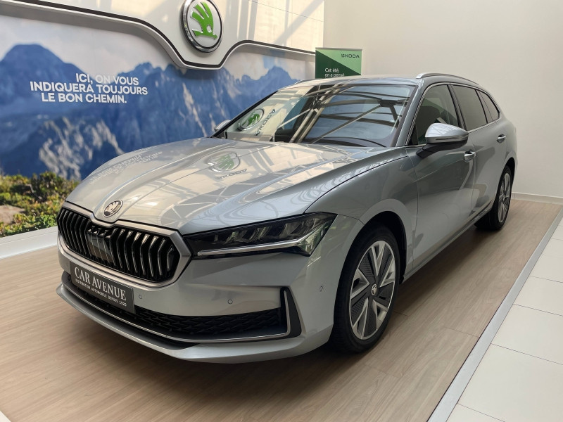 Occasion SKODA Superb Combi 2.0 TDI SCR 150 ch Selection DSG7 / GPS / CAMERA / ACC / FEUX LED 2024 Gris Minéral métallisée 47989 € à Sarrebourg