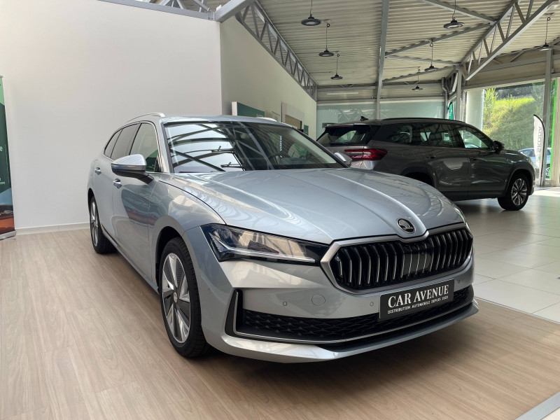 Occasion SKODA Superb Combi 2.0 TDI SCR 150 ch Selection DSG7 / GPS / CAMERA / ACC / FEUX LED 2024 Gris Minéral métallisée 47989 € à Sarrebourg