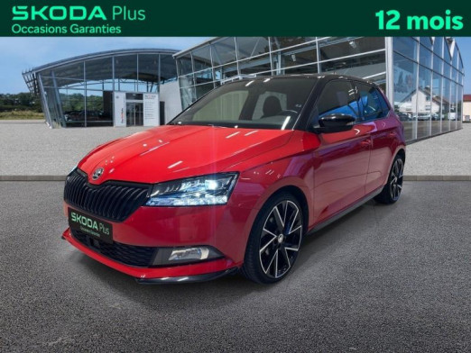 Occasion SKODA Fabia 1.0 TSI 95ch Monte Carlo / GPS / RADARS AV+AR / FULL LED 2020 Rouge Corrida 13 990 € à Sarrebourg