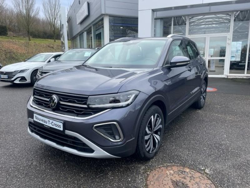 Occasion VOLKSWAGEN T-Cross 1.0 TSI 116ch Style DSG7 2025 Gris Cendré métallisée 29989 € à Sarrebourg