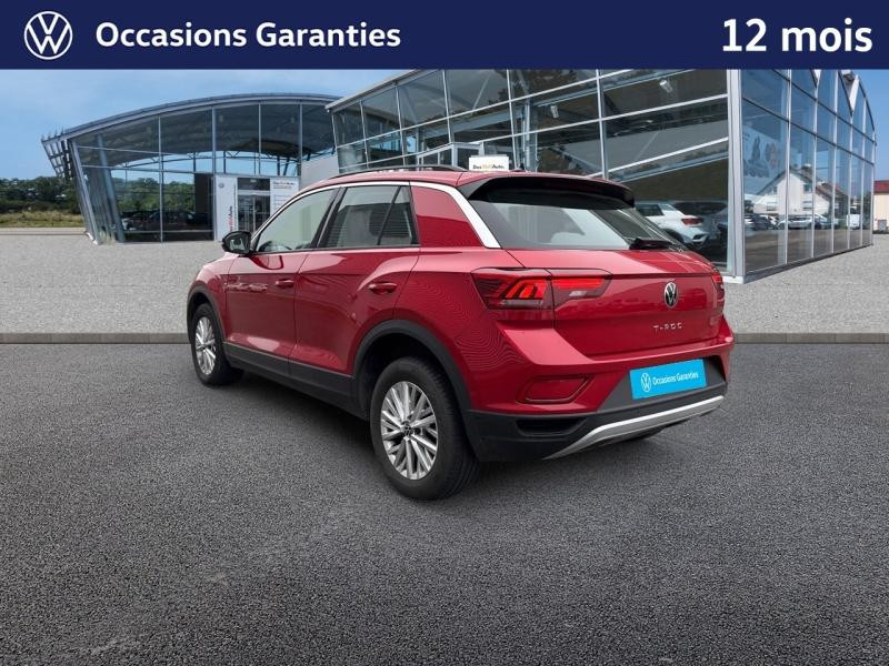 Occasion VOLKSWAGEN T-Roc 1.0 TSI 110ch Life 2022 Rouge Roi métallisée 21489 € à Sarrebourg