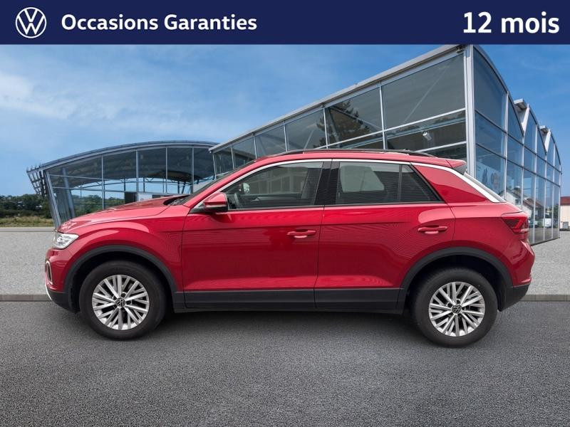 Occasion VOLKSWAGEN T-Roc 1.0 TSI 110ch Life 2022 Rouge Roi métallisée 21489 € à Sarrebourg