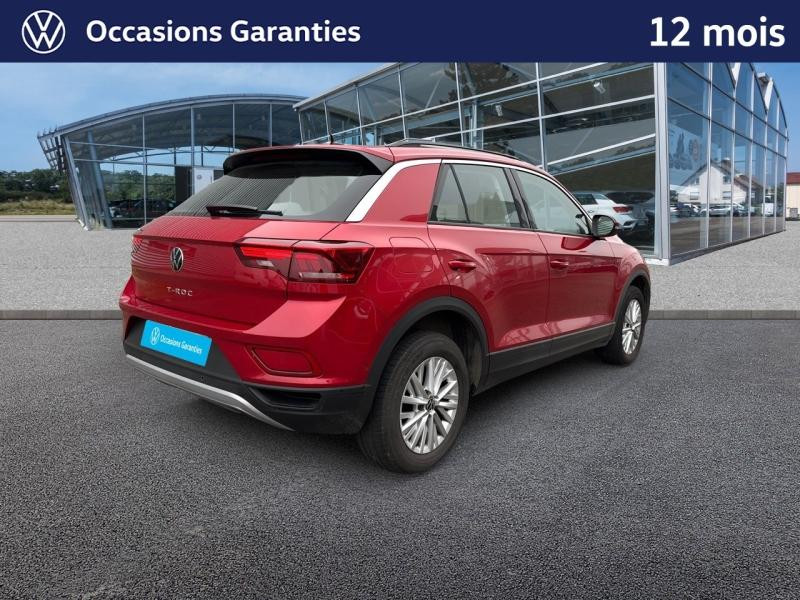 Occasion VOLKSWAGEN T-Roc 1.0 TSI 110ch Life 2022 Rouge Roi métallisée 21489 € à Sarrebourg