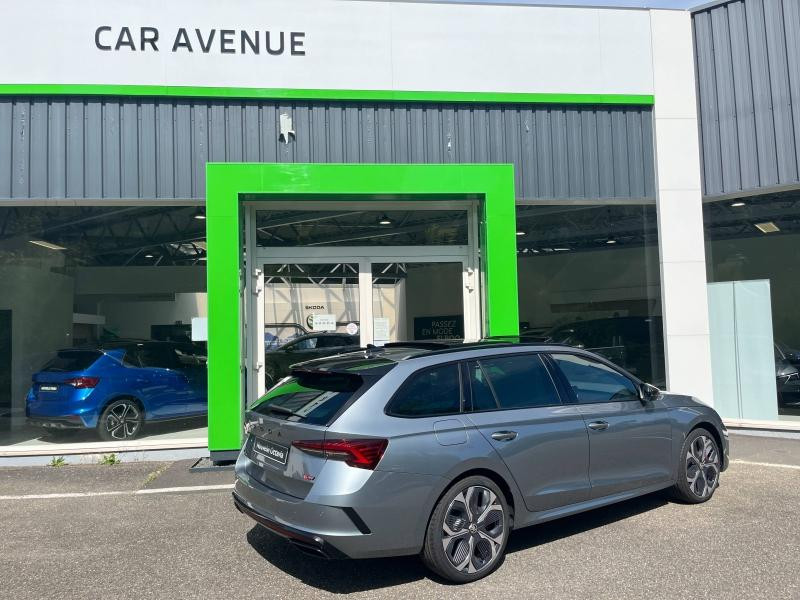 Occasion SKODA Octavia Combi 2.0 TSI ACT 265 ch RS DSG7 / MALUS INCLUS 2025 Gris Platine exclusive 49989 € à Sarrebourg