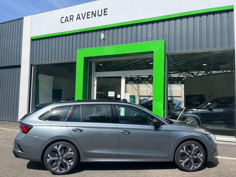 Occasion SKODA Octavia Combi 2.0 TSI ACT 265 ch RS DSG7 / MALUS INCLUS 2025 Gris Platine exclusive 49989 € à Sarrebourg