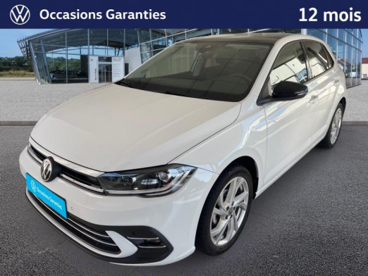 Occasion VOLKSWAGEN Polo 1.0 TSI 95 ch Style DSG7 / GPS / FEUX LED / SIEGES CHAUFFANTS / APP CONNECT / RADARS AV + AR 2022 Blanc Pur 18 990 € à Sarrebourg