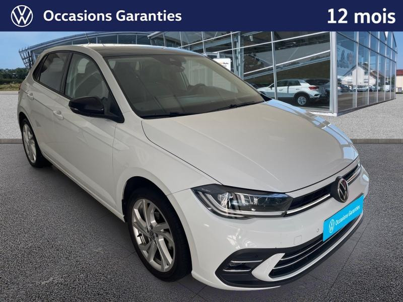 Occasion VOLKSWAGEN Polo 1.0 TSI 95 ch Style DSG7 / GPS / FEUX LED / SIEGES CHAUFFANTS / APP CONNECT / RADARS AV + AR 2022 Blanc Pur 18990 € à Sarrebourg