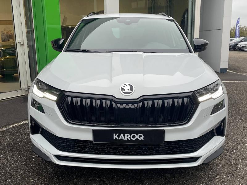 Used SKODA Karoq 1.5 TSI ACT 150ch Sportline DSG7 2025 Blanc Lune métallisée € 37789 in Sarrebourg