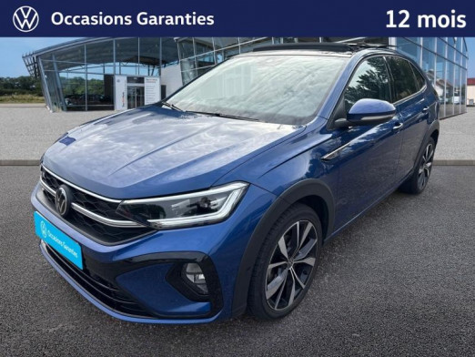Occasion VOLKSWAGEN Taigo 1.0 TSI 110 R-Line DSG7 / Toit ouvrant / Sièges chauffant / Caméra / Feux LED / Détecteur d'an 2022 Bleu Récif métallisée 23 489 € à Sarrebourg